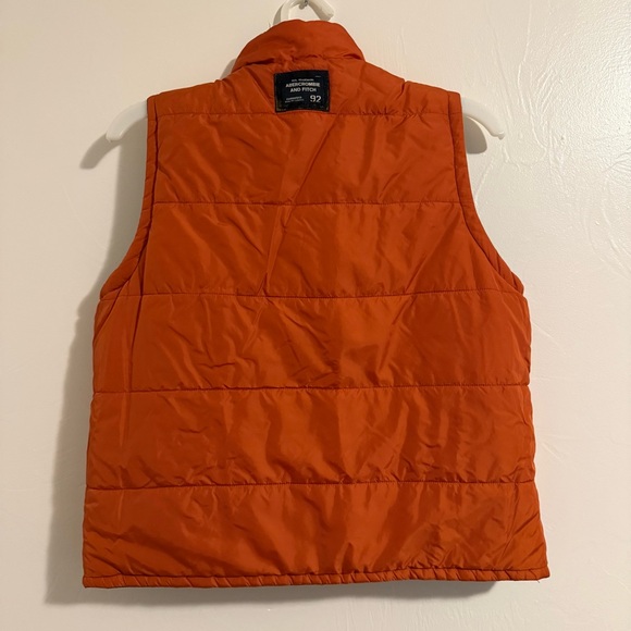 Men’s Y2K Vintage Abercrombie & Fitch Reversible Puffer Vest - Picture 8 of 9